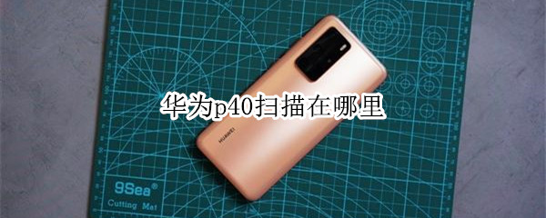 华为p40扫描在哪里