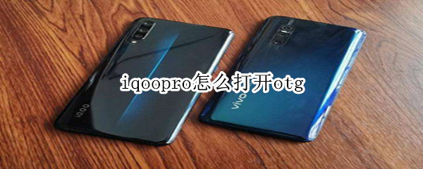 iqoopro怎么打开otg