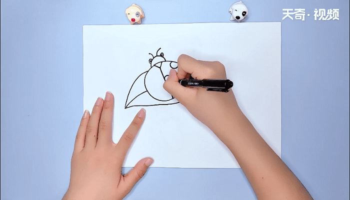 七星瓢虫的简笔画 七星瓢虫的简笔画画报