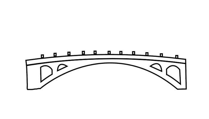 赵州桥图片简笔画 赵州桥图片简笔画怎么画