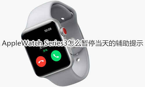 Apple Watch Series 3怎么暂停当天的辅助提示