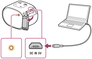 索尼SRS-XB01查看电池电量及连接电源的图文教程