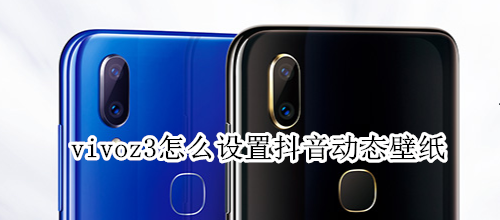 vivoz3怎么设置抖音动态壁纸