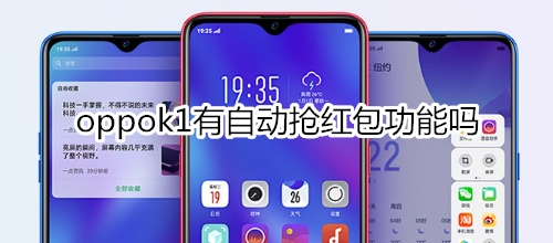oppok1有自动抢红包功能吗