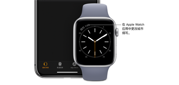 Apple Watch Series 3怎么更改城市缩写