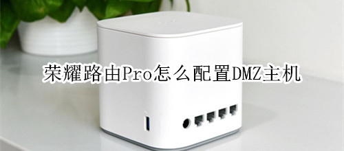 荣耀路由Pro怎么配置DMZ主机