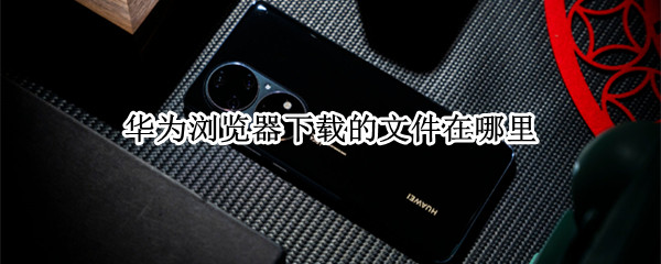 华为浏览器下载的文件在哪里 华为手机浏览器下载文件在哪里可以找到?