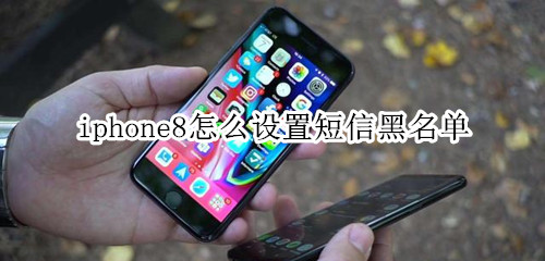 iphone8怎么设置短信黑名单