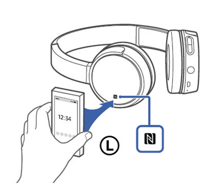 索尼WH-CH500耳机NFC连接方法