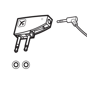 Bose QC35耳机怎么连接到飞机上的娱乐系统
