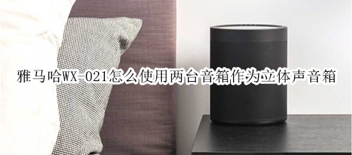 雅马哈WX-021回音壁音箱怎么使用两台音箱作为立体声音箱
