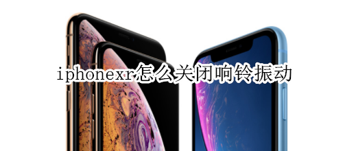 iphonexr怎么关闭响铃振动