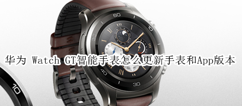 华为 Watch GT智能手表怎么更新手表和App版本