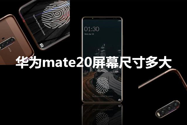 华为mate20屏幕尺寸多大