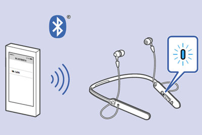 索尼WI-C400耳机怎么连接蓝牙