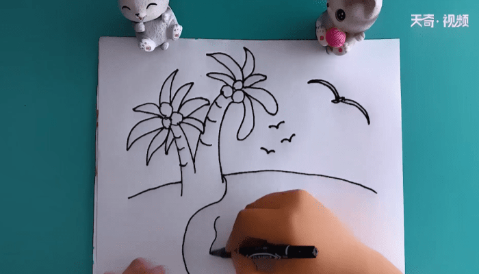 画大海的简笔画 画大海的简笔画怎么画