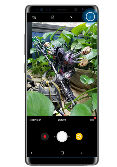 三星note9怎么设置音量键拍照