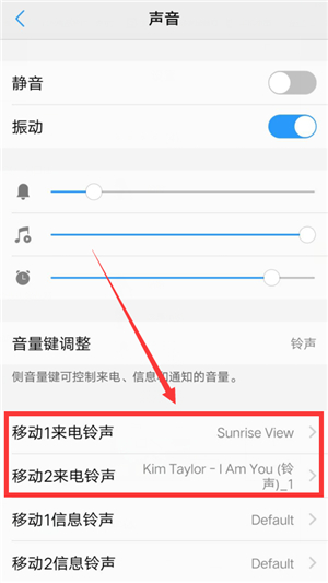 vivox21怎么设置来电铃声