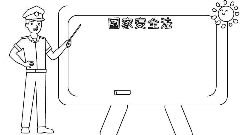 国家安全法手抄报