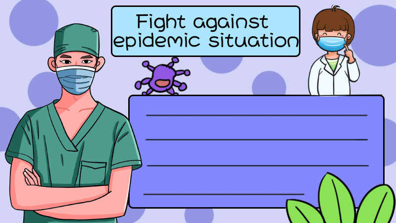 英语抗击疫情手抄报 英语抗击疫情手抄报画法