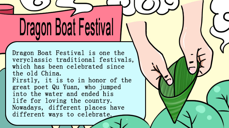 关于端午节的英语手抄报内容 关于端午节的英语手抄报内容画法