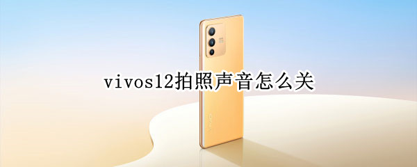 vivos12拍照声音怎么关（vivo关闭拍照声音）