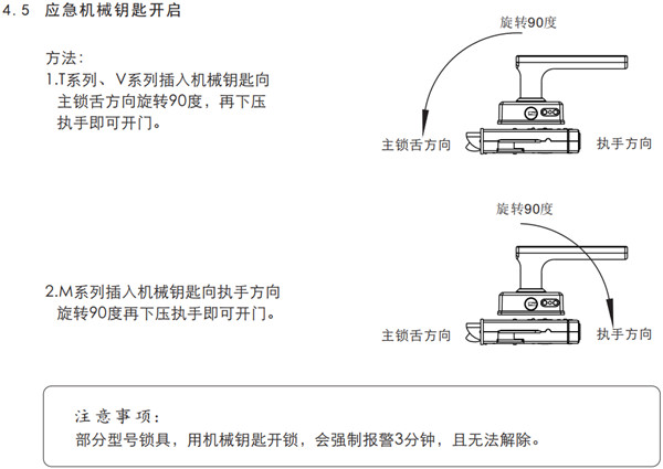 voc指纹锁通用版使用说明书