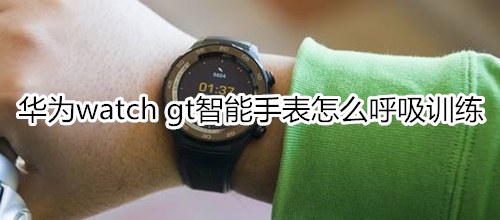 华为watch gt智能手表怎么呼吸训练
