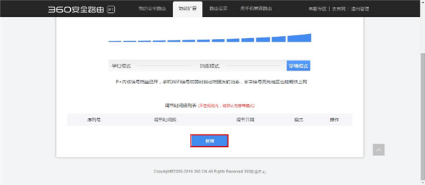 360安全路由p3穿墙模式怎么开启