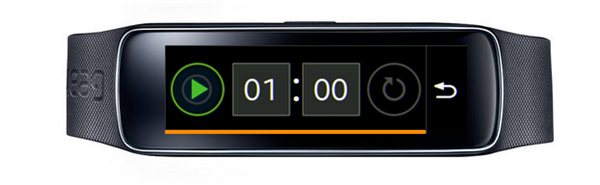 三星gear fit2pro怎么使用计时器