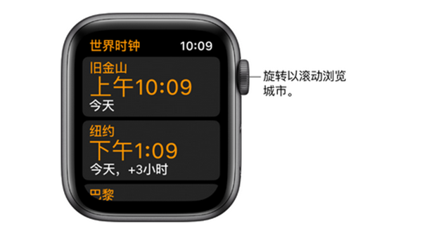 Apple Watch Series 4 耐克智能手表怎么添加城市