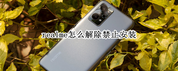 realme怎么解除禁止安装（realme怎么解除禁止安装权限）