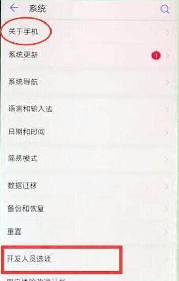 华为畅享max怎么打开开发者选项