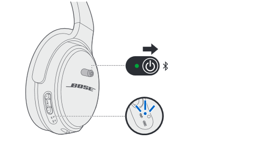 bose qc35二代连接配对方法