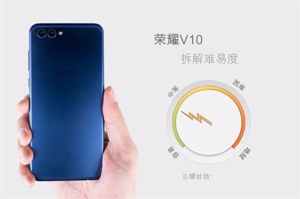 华为荣耀V10怎么拆机