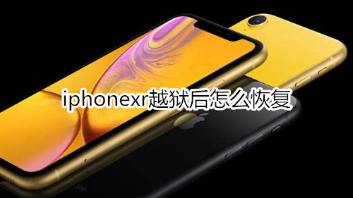 iphonexr越狱后怎么恢复