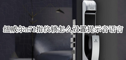纽威尔n71指纹锁怎么设置提示音语言