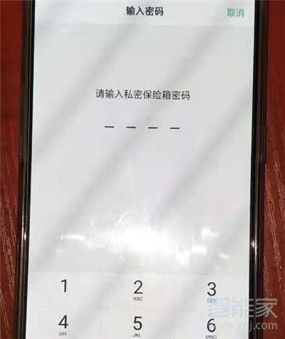 oppo r15怎么查看私密照片