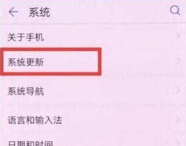 华为畅享9plus怎么关闭系统自动更新
