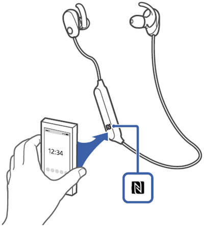 索尼WI-SP600N耳机NFC连接方法