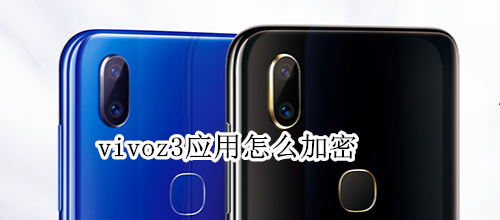 vivoz3应用怎么加密