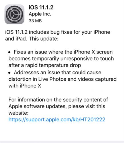 iOS11.1.2正式版升级教程 ios11.2更新