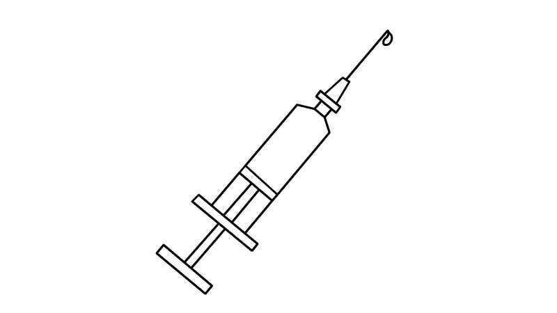 针管简笔画好看简单