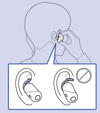 索尼WF-SP700N耳机佩戴指南