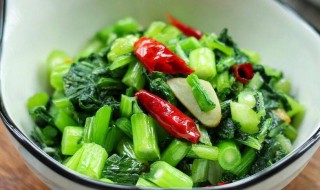 青菜怎么做 青菜的做法