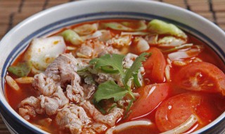 西红柿酸汤肥牛的做法 怎么做西红柿酸汤肥牛