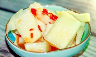 腌萝卜酸的做法 具体怎么做