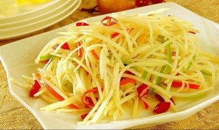 酸辣土豆片的做法 具体都有什么步骤