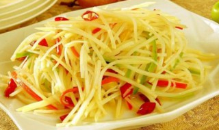 正宗酸辣土豆丝 酸辣土豆丝的做法步骤