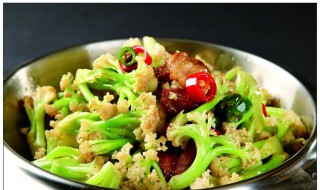 花菜炒肉片的做法家常 花菜炒肉片的家常做法